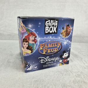 Family Feud Disney Edition Card Game 2016 Complete Game Box